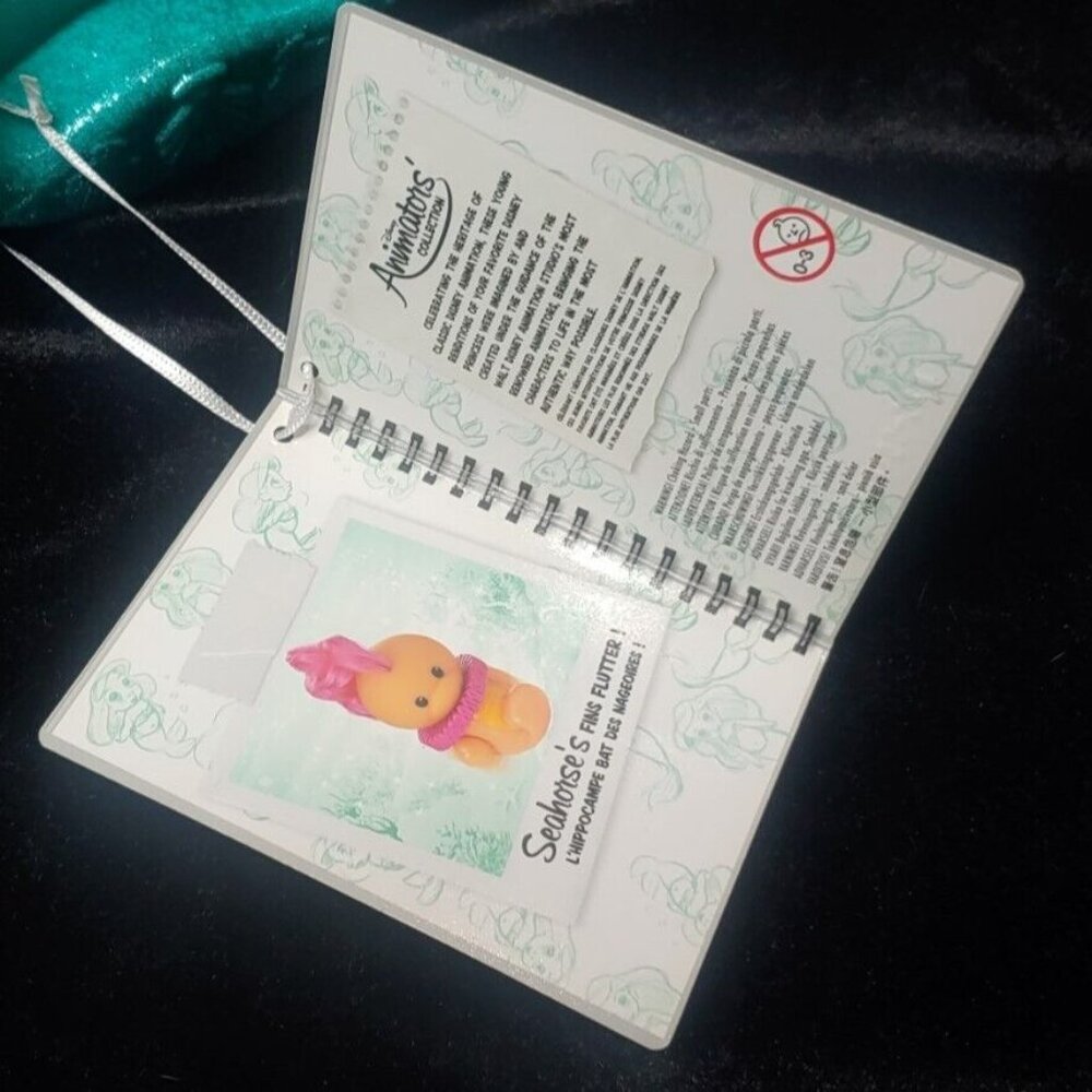 Disney Store Ariel Playset New Animators Collection 5" mini doll with case - Picture 6 of 9
